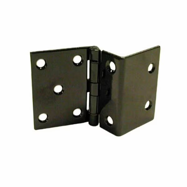 RPC Full Inset Hinge for 0.75 in. Doors Satin Black finish, Hd, Mfr#: C860 1D